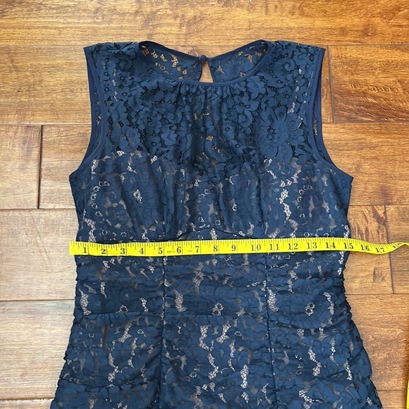 Eliza J Cap Sleeves Lace Sheet Dress Size 8 - Picture 7 of 12